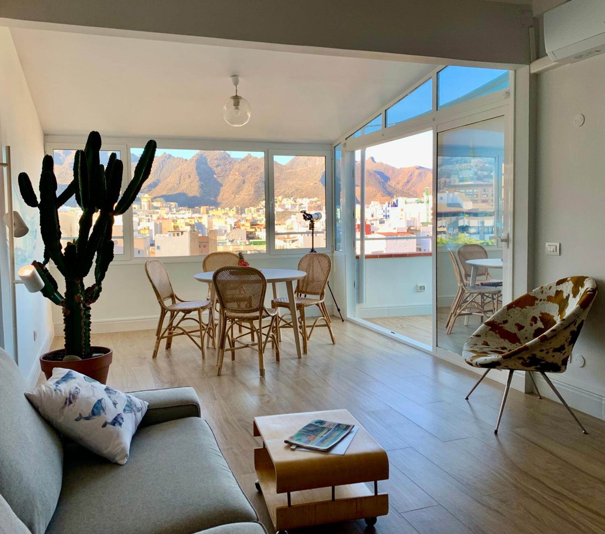 Ferienwohnung Atico Con Terraza, Vistas Panoramicas Y Parking Santa Cruz de Tenerife Exterior foto
